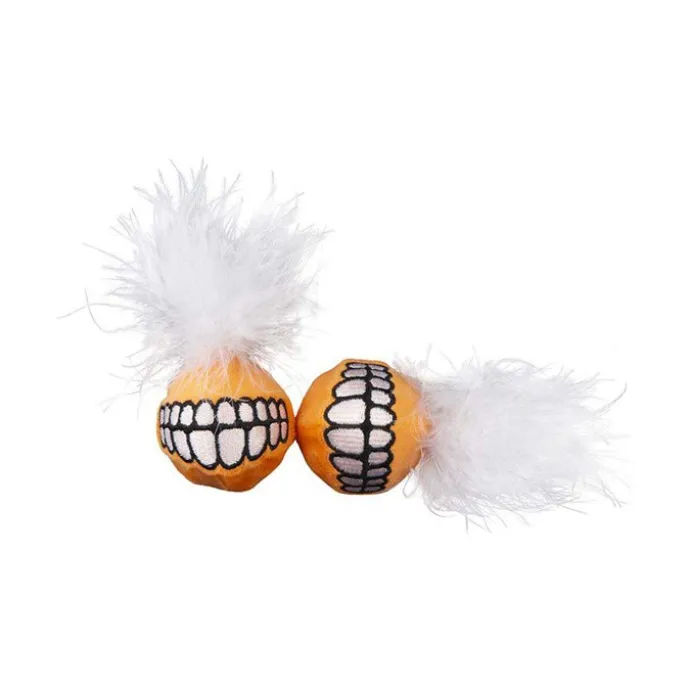 ROGZ PLUSH GRINZ 2-PACK ORANGE