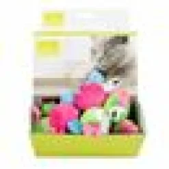 SHORT-PLUSH PET PING-PONG BALL mixed colors
