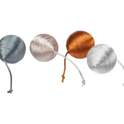 Skallerboll tyg Metallic