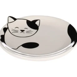 SKÅL CERAMIC BLACKWHITE ROUND