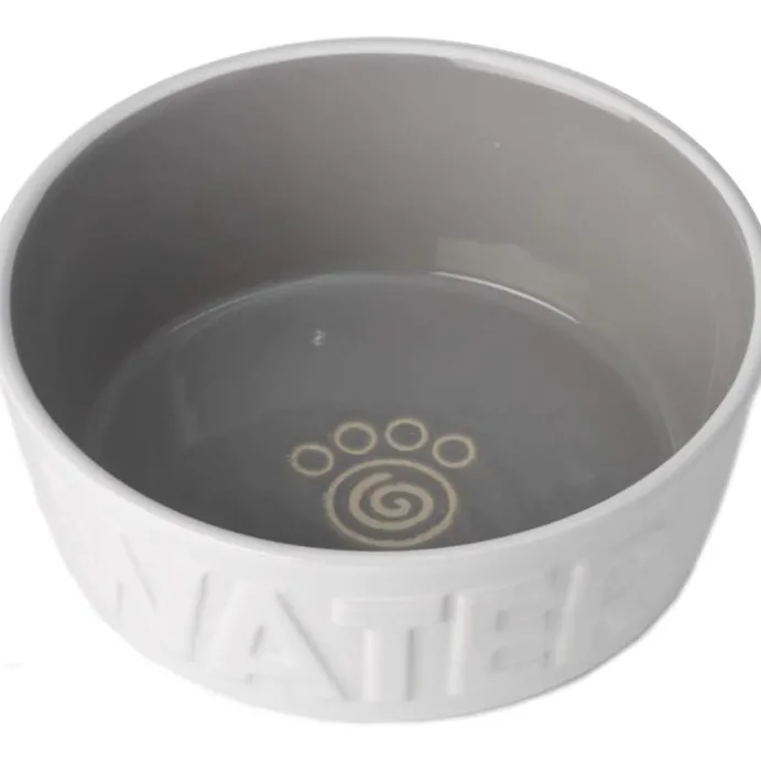 Skål Water vit/grå
