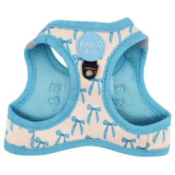 Step in kattsele Baby Blue Bows