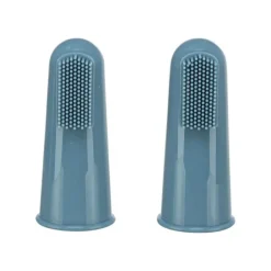 Tandborte fingetopp silikon 2-pack