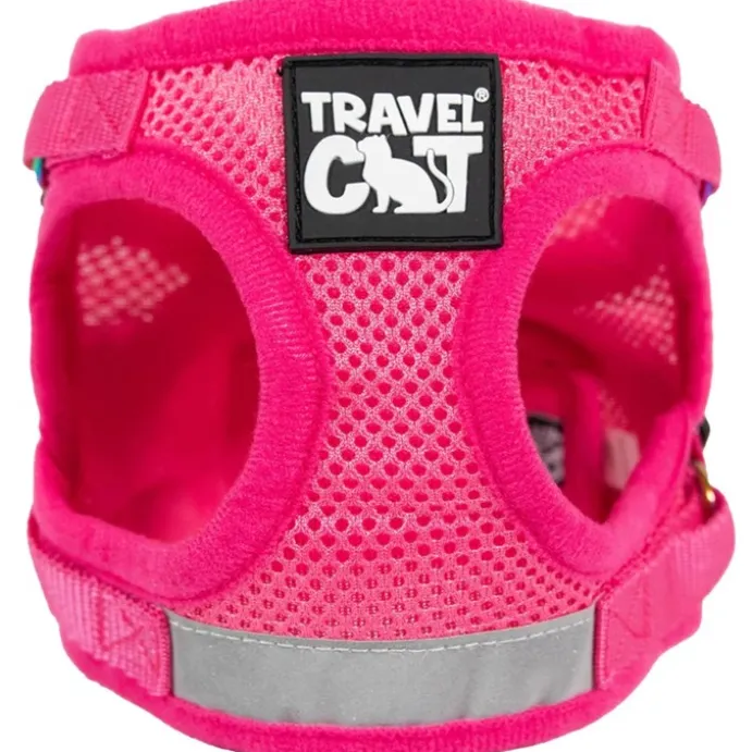 Travel Cat Komfortabel Kattsele Rosa