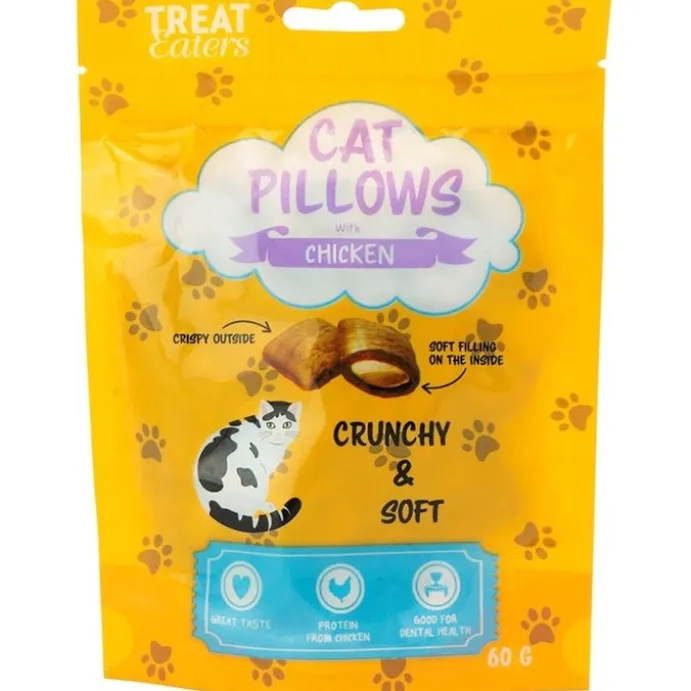 Treateaters Cat Pillows Chicken
