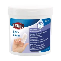 Trixie Fingerpads Aloe Vera för öronvård 50 st