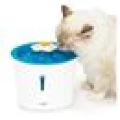 Vattenfontän Blå Led Catit Flower 3 L