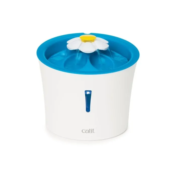 Vattenfontän Blå Led Catit Flower 3 L