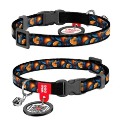WAUDOG Katthalsband Oranges design