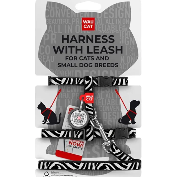 WAUDOG Kattsele Zebra